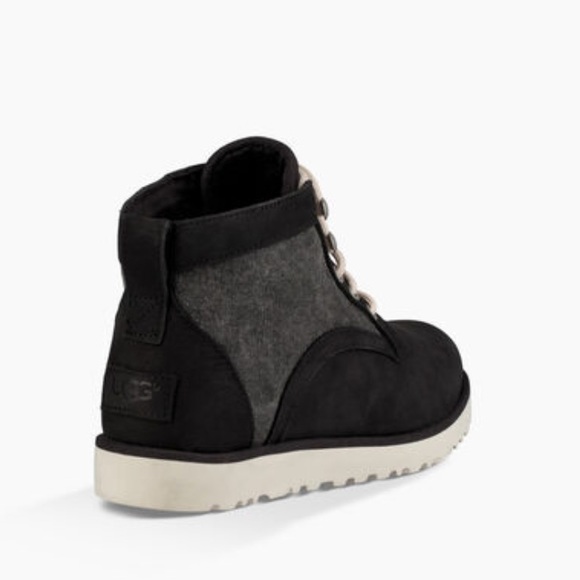UGG Bethany Canvas Boot Water Resistant Chukka Boot Black and Gray Size 7.5 - Picture 4 of 13